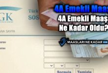 4A Emekli Maaşı