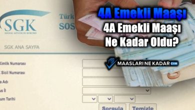 4A Emekli Maaşı
