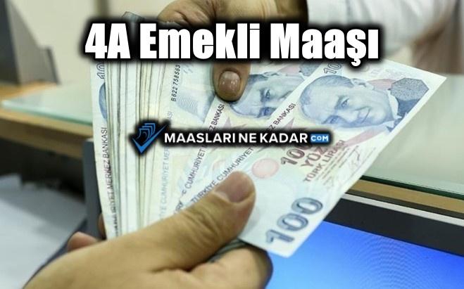 4A Emekli Maaşı