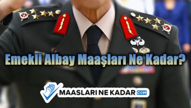 Emekli Albay Maaşları