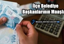 İlçe Belediye Başkanlarının Maaşları