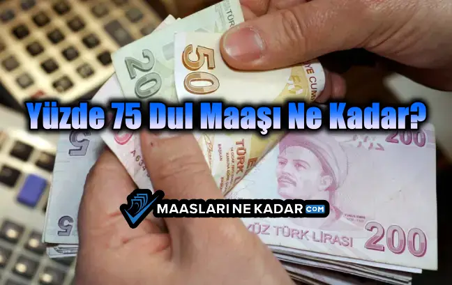 Yüzde 75 Dul Maaşı Ne Kadar?